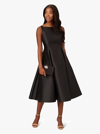 Adrianna Papell Sleeveless Mid-Length Dress with V-Back, 10 New With Tags!