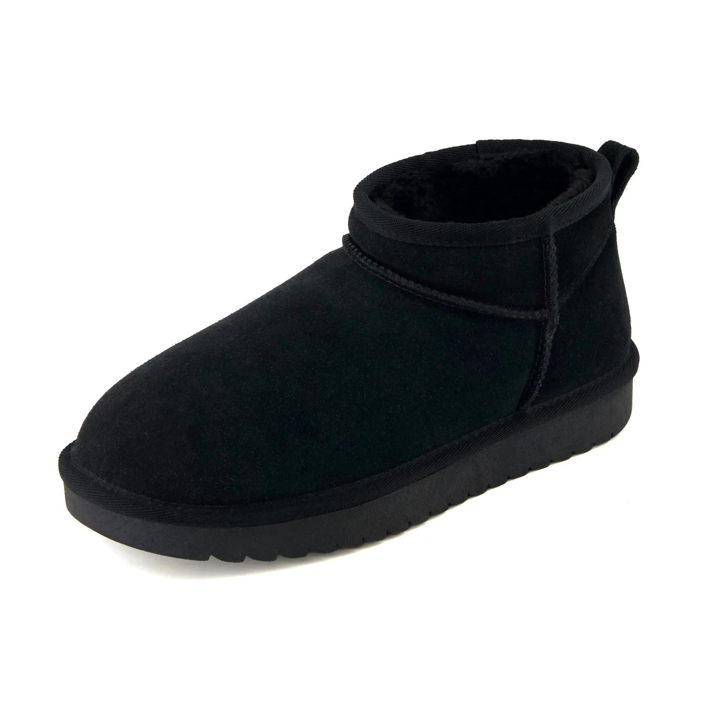 Cushionaire Hip 2 Genuine Suede Ankle Boots for Women Black Size 11M Brand New!!