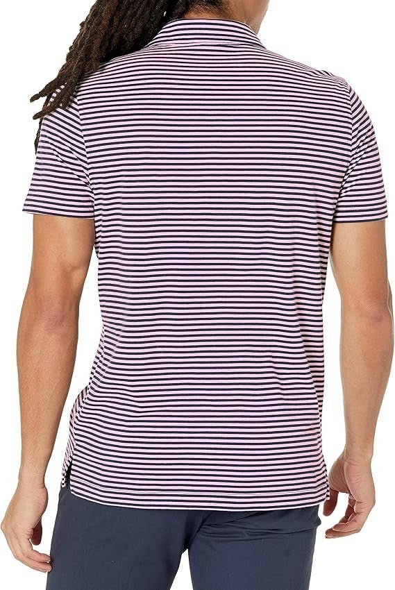 Brooks Brothers Men’s Polo Shirt Cotton Jersey Short Sleeve Pink Size XXL Brand