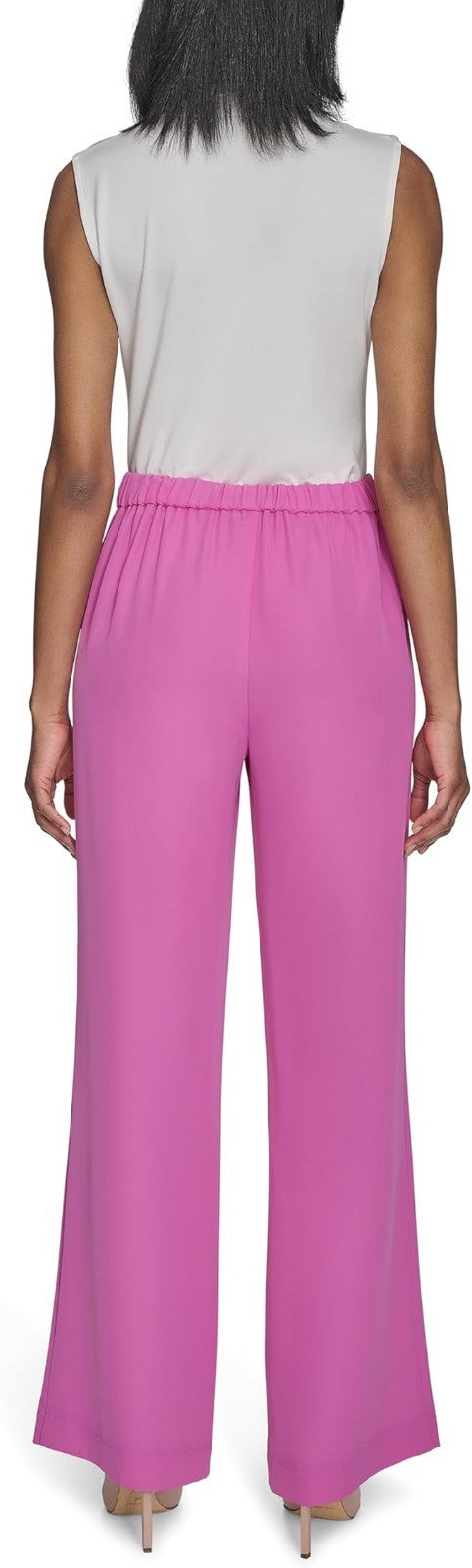 Halston Women's Straight Leg Soft Suiting Office Workwear Pant