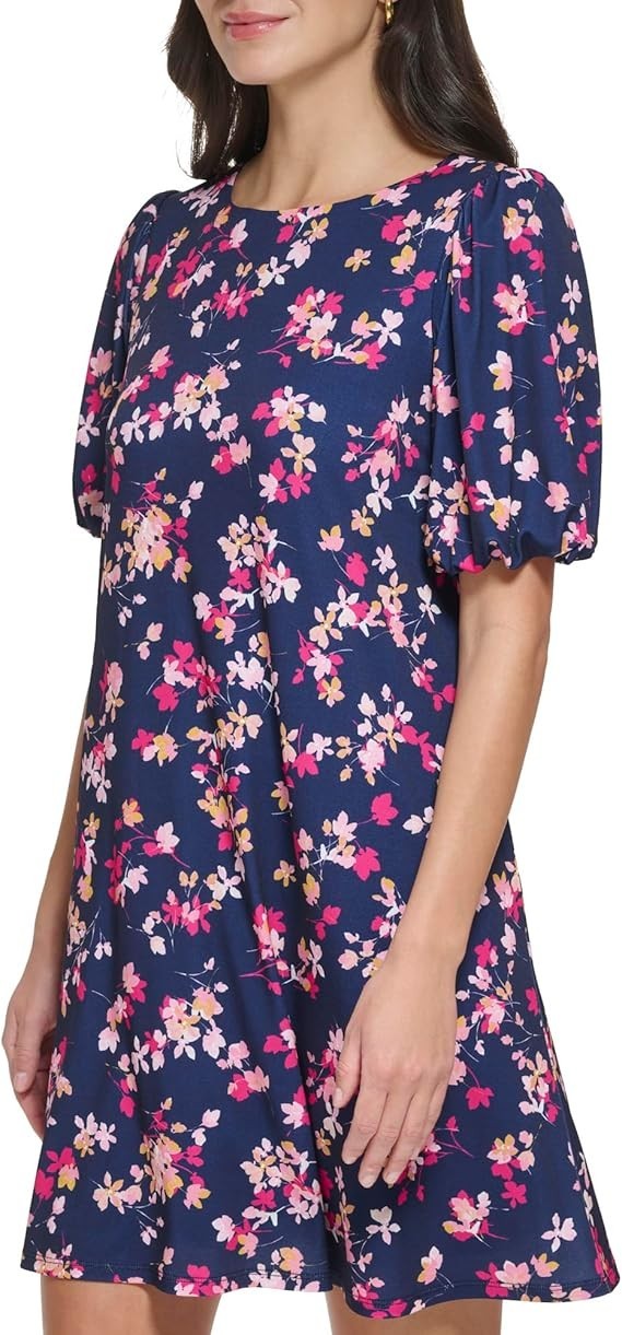Jessica Howard Women's Dress, Navy Multi, New with Tags!
