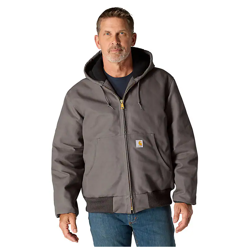 Carhartt Men's Loose Fit Firm Duck Insulated Flannel-lined Jacket XL-Tall New!