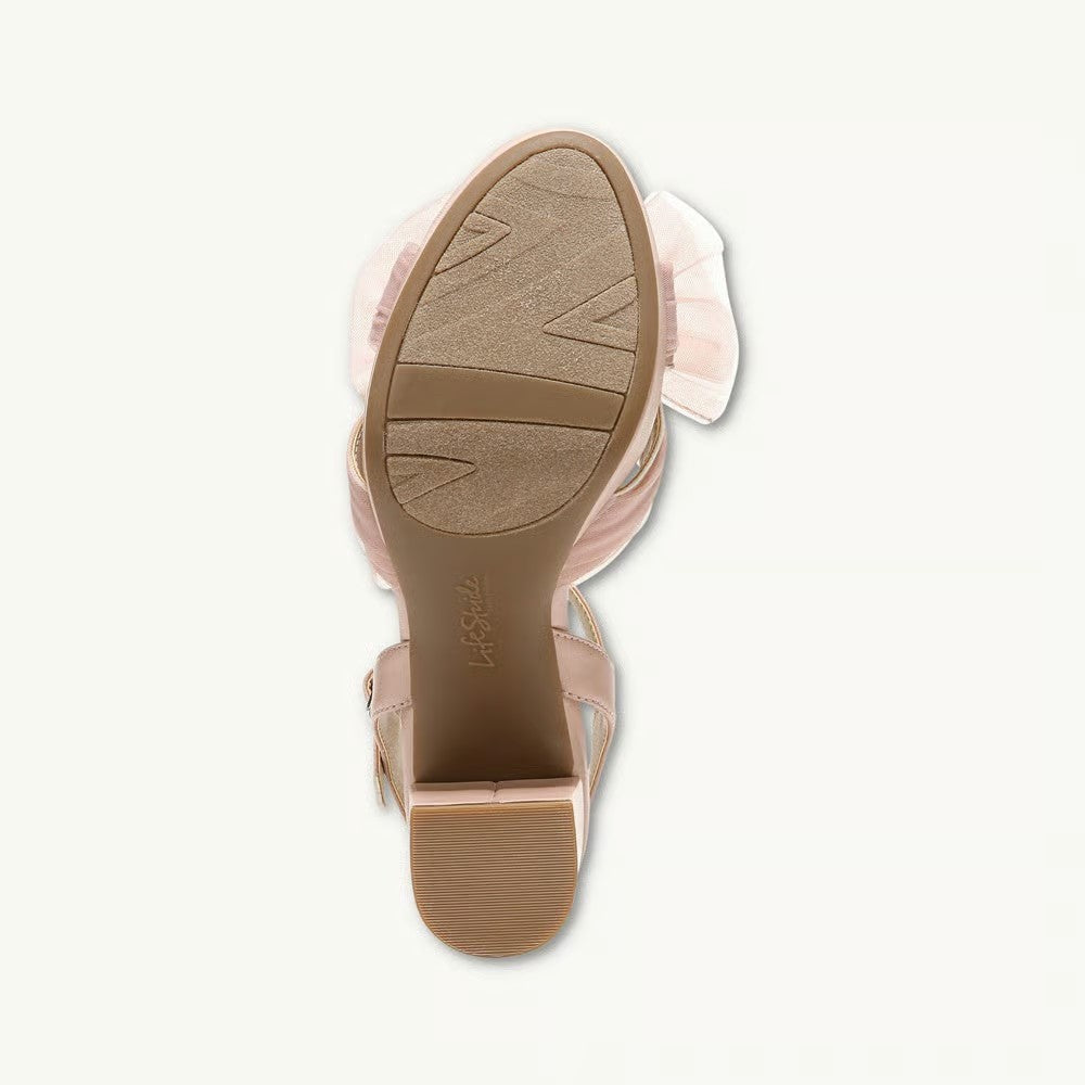 LifeStride Women's Last Dance Heeled Sandal True Blush Size 8 Brand New!
