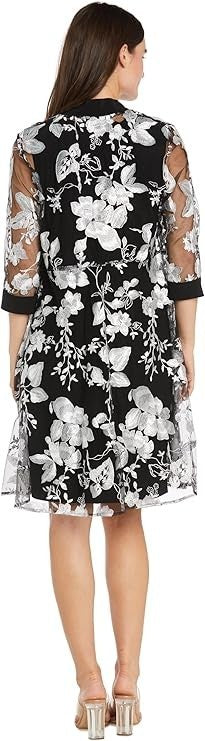 R&M Women's 2-Piece Sheath Dress & Duster Jacket Set New with Tags!