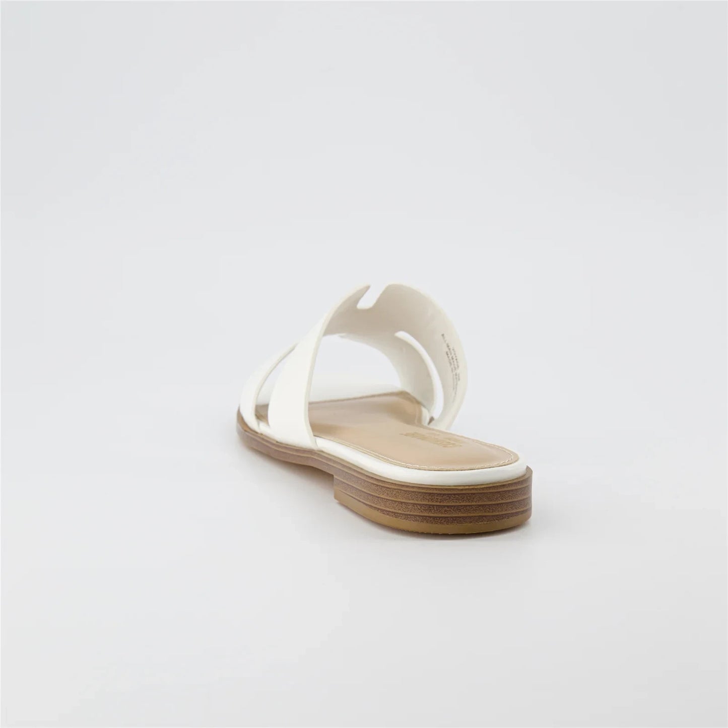 CUSHIONAIRE Voyage Slide Sandal WHITE Size 9.5M Brand New!