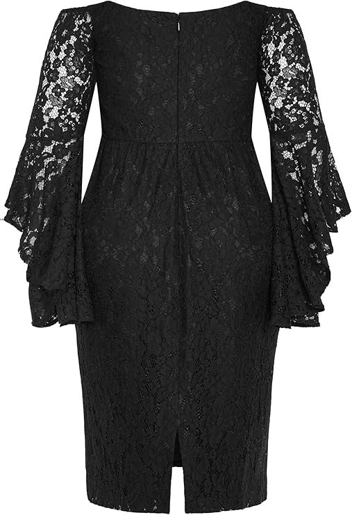 City Chic Women's Plus Size Cocktail Dress Mystic Lace Size 14Plus Brand New!