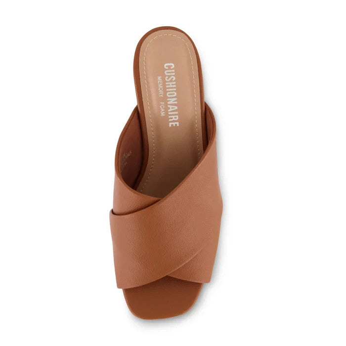 CUSHIONAIRE Garland Cross Band Dress Sandal Size 8.5M Brand New!