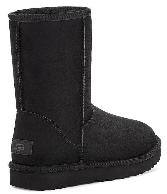 UGG Women’s Classic Short II Boot Black Size 9
