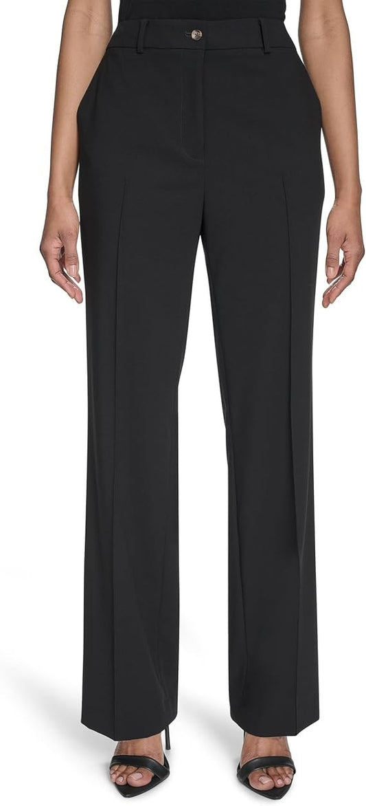 H HALSTON Women's Suits Pant, Black, 8 New with Tags!
