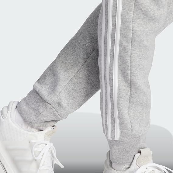 Adidas Men's Essentials Fleece 3-Stripes Tapered Cuff Pants, X-Large