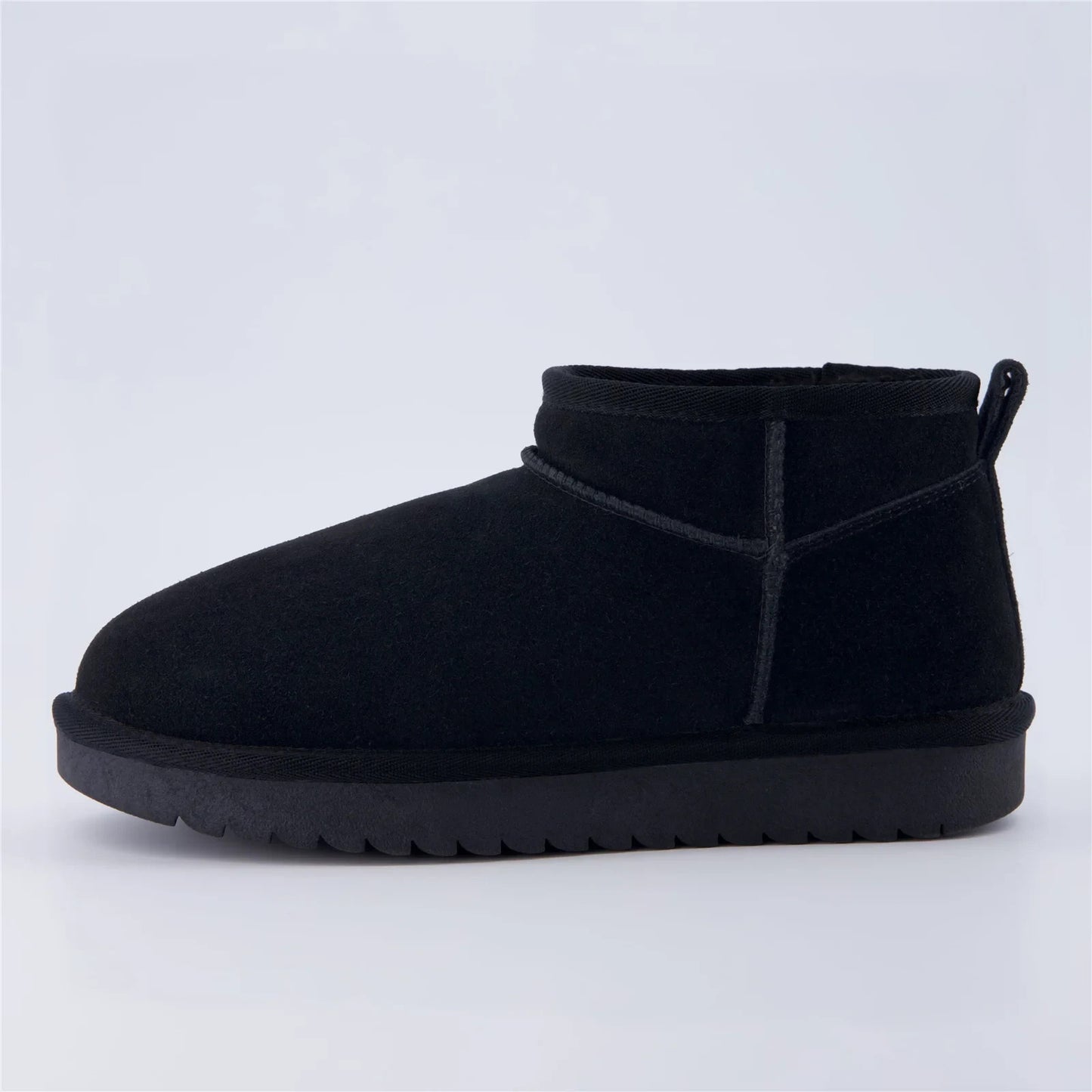 Cushionaire Hip 2 Genuine Suede Ankle Boots for Women Black Size 6.5W Brand New!