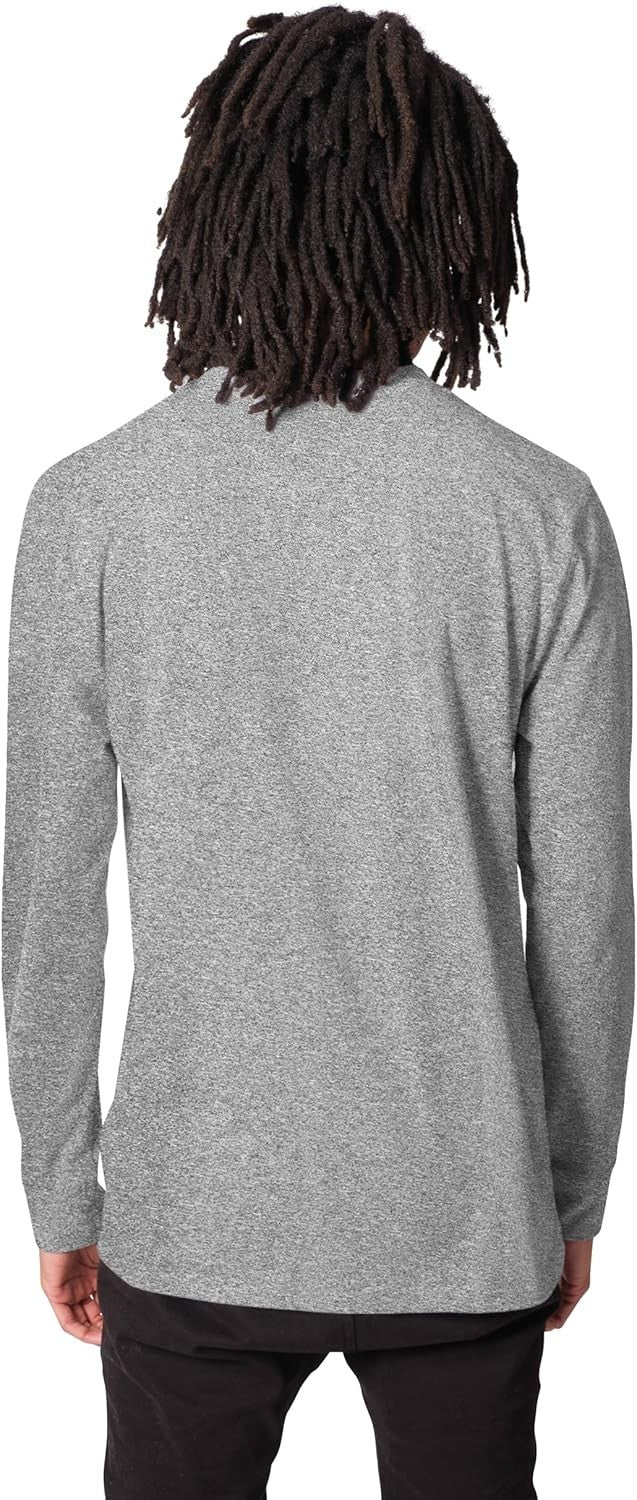 Ultra Game NBA Official Men’s Super Soft Supreme Long Sleeve T-Shirt - Unisex, C