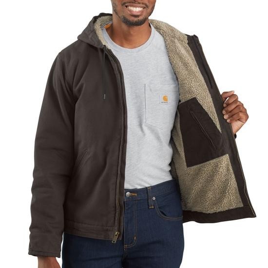 Carhartt Men's Washed Duck Sierra Jacket Size 4XL New with Tags!