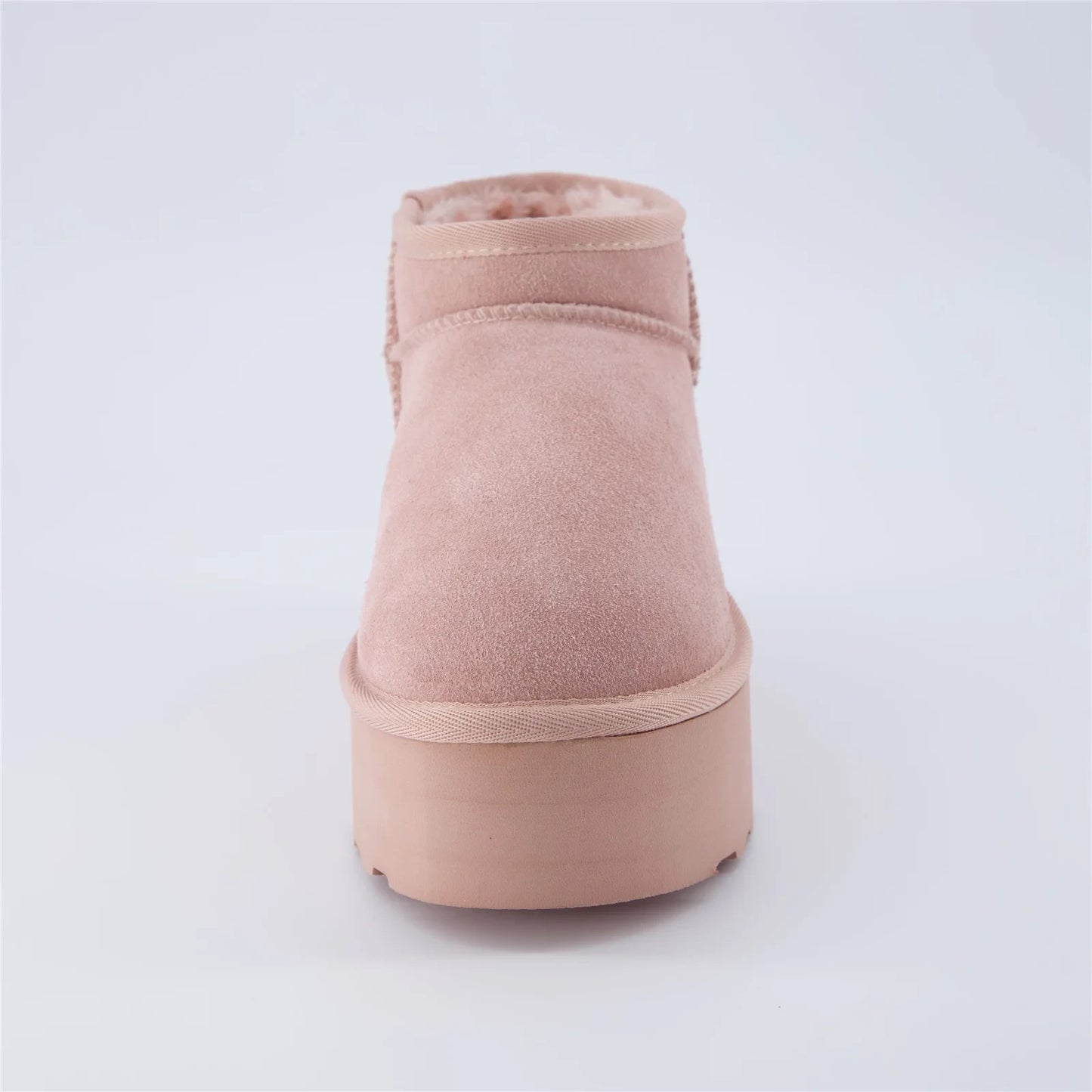 Cushionaire Hip 2 Genuine Suede Ankle Boots for Women Pink Size 8.5M Brand New!!