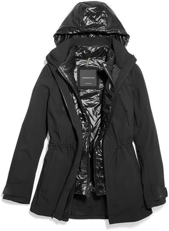 Cole Haan Women's Jacket Transitional Two-in-one Coat Size Small
