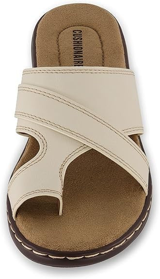 CUSHIONAIRE Women's Blare Sandals ICE Size 8.5M Brand New!
