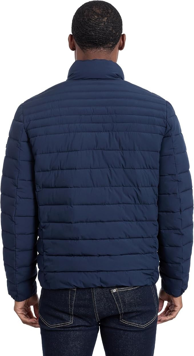 Calvin Klein Men's Full Zip Down Puffer Coat Navy Size Large New with Tags!
