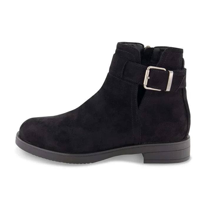 CUSHIONAIRE Women's Burke Buckle Ankle Boot Size 7W Brand New!