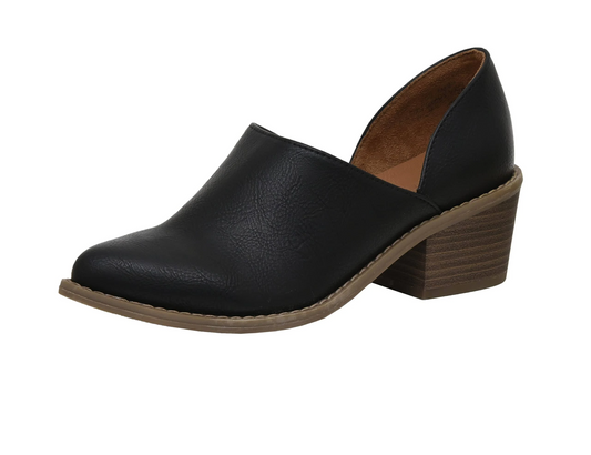 CUSHIONAIRE Women's Eddie slip on shootie Black Memory Foam Size 6M Brand New