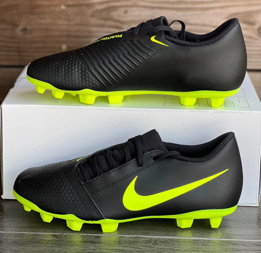 Nike Men's Phantom Venom Club FG Soccer Cleats Black Bolt Size 5.5 Brand New!