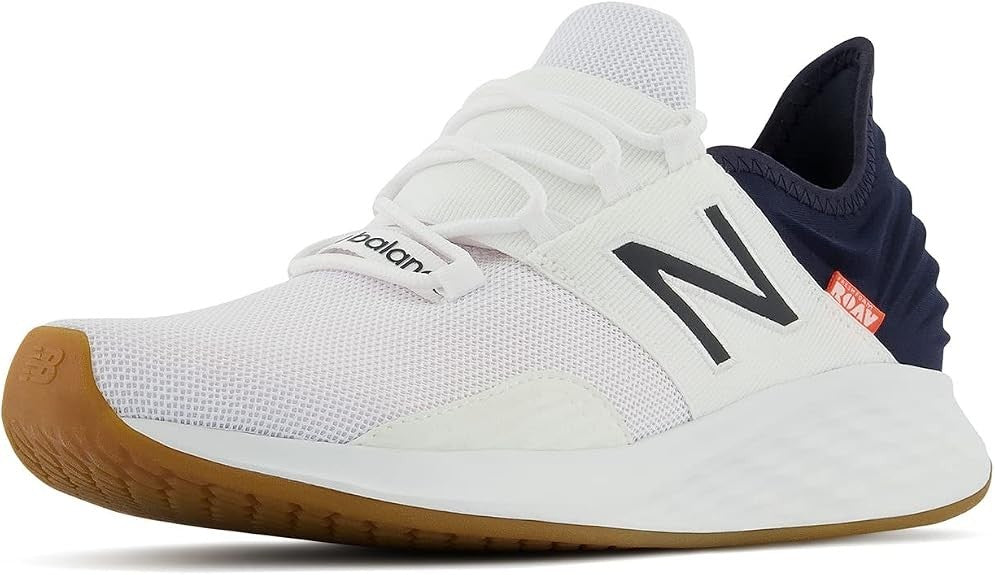 New Balance Men's Fresh Foam Roav V1 Running Shoe, WhiteEclipse, 8 New with Tags