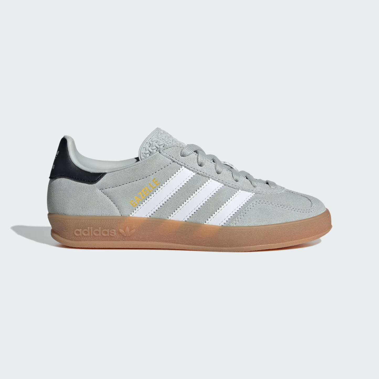 adidas Big Kids Gazelle Indoor Sneakers Silver Size 6.5 Brand New!