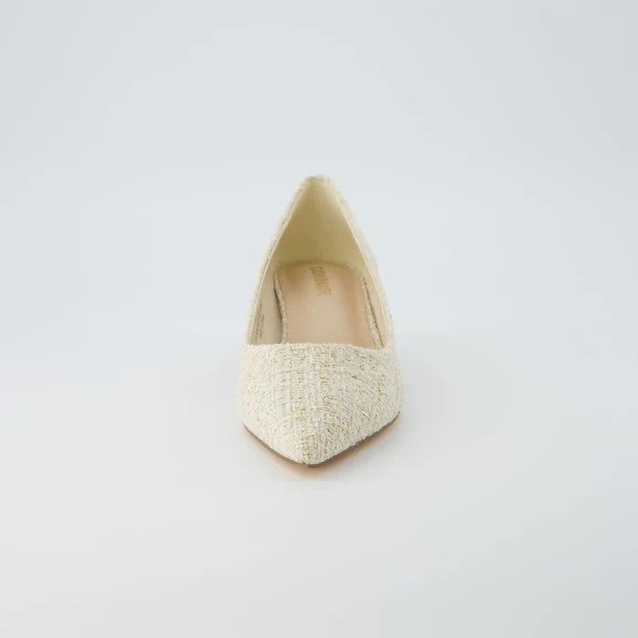 CUSHIONAIRE Women's Bay Kitten Heel Pump BEIGE Size 10M Brand New!