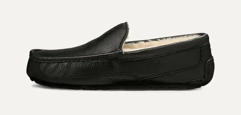UGG Men's Ascot Leather Slipper Size 7 Brand New In Box!