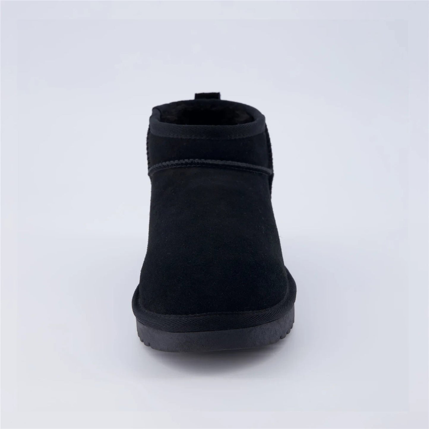 Cushionaire Hip 2 Genuine Suede Ankle Boots for Women Black Size 6.5W Brand New!