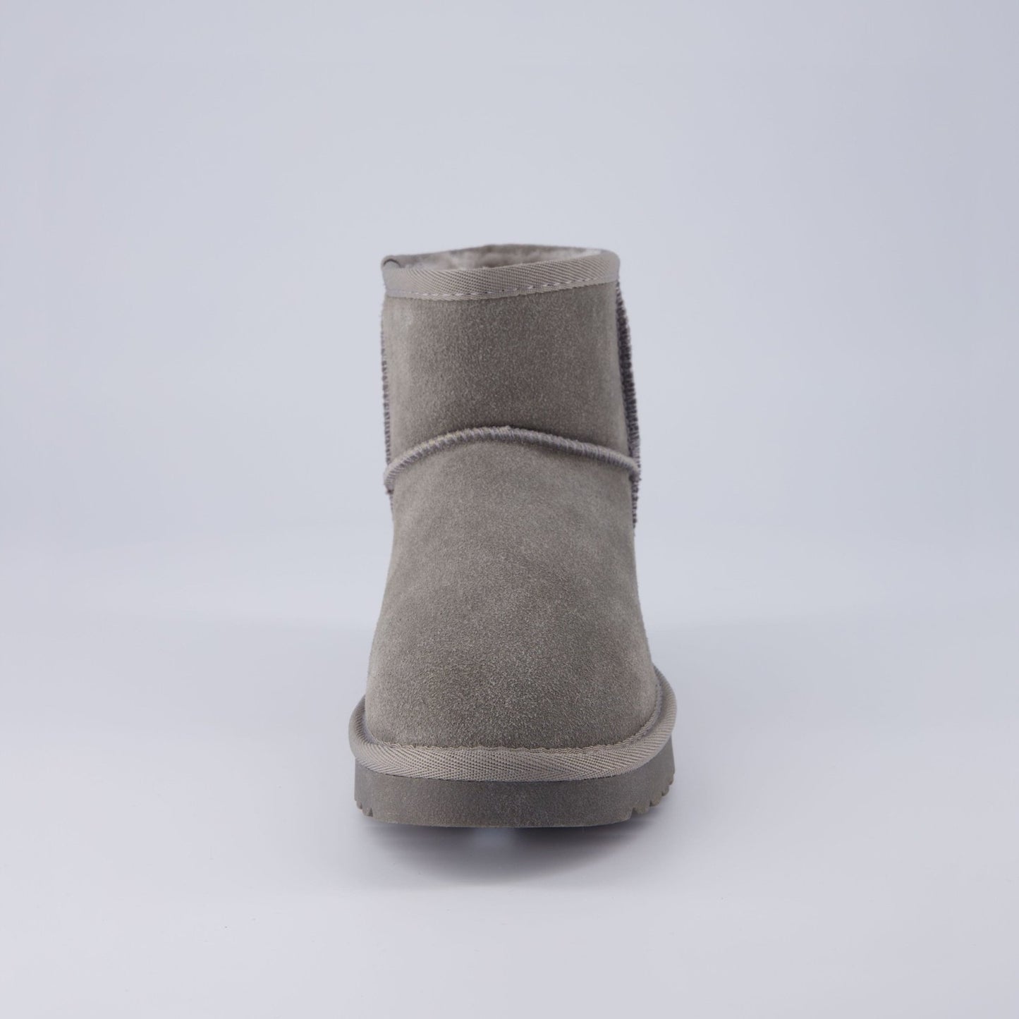Cushionaire Hip 2 Genuine Suede Ankle Boots for Women Gray Size 8.5M Brand New!!