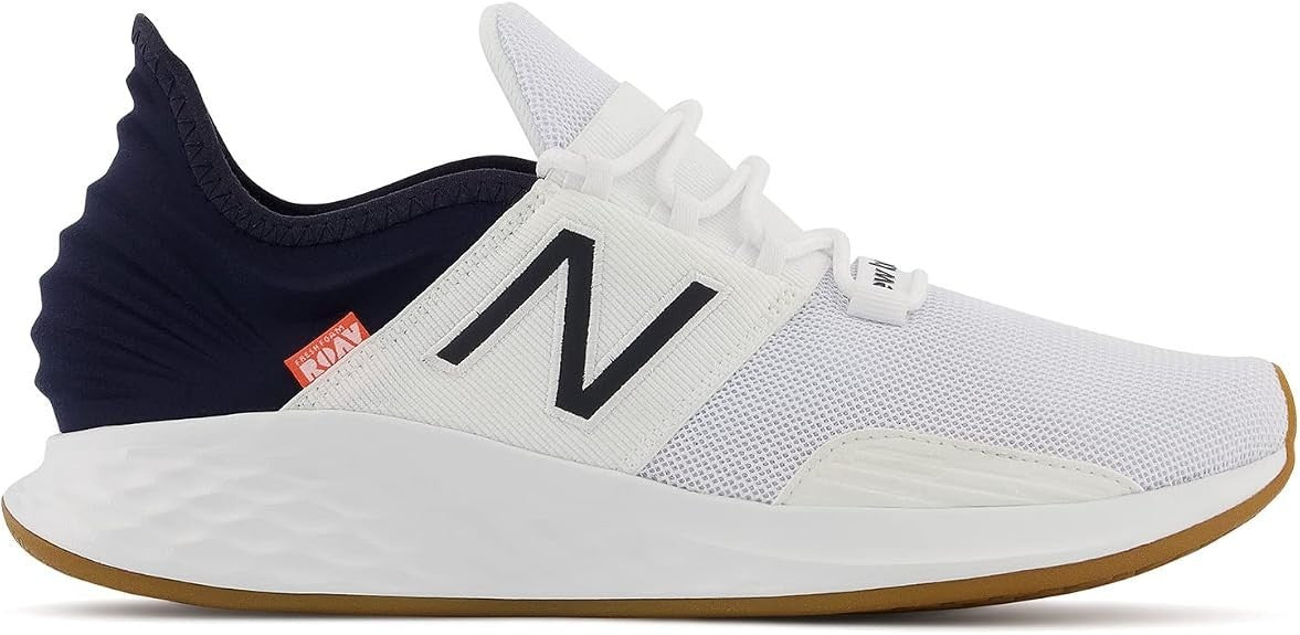 New Balance Men's Fresh Foam Roav V1 Running Shoe, WhiteEclipse, 8 New with Tags