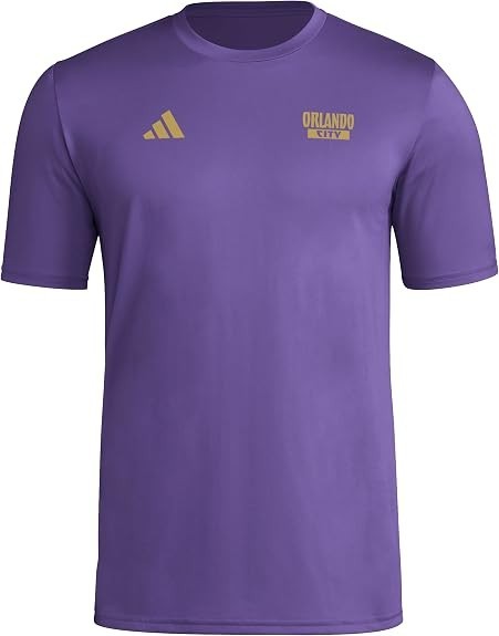 Adidas Men's Orlando City Soccer Club MLS Short Sleeve T-Shirt, X-Small New!