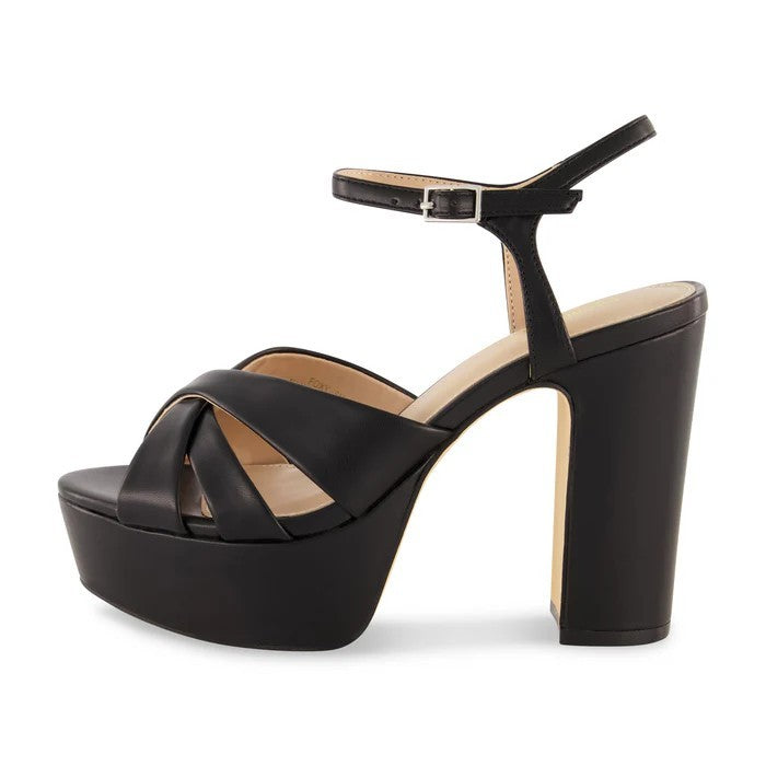 CUSHIONAIRE Women's Foxy Platform Dress Heel Black Size 11M Brand New!