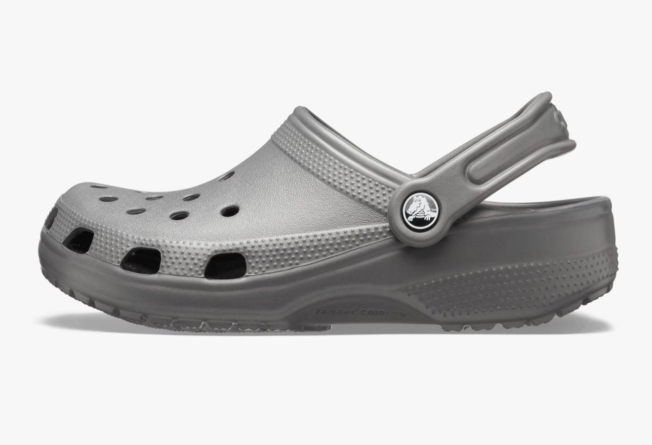 Crocs Unisex Classic Clogs Gray Size Men 2 / Women 4 Brand New No Box