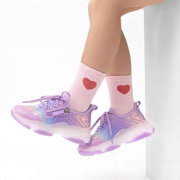 DREAM PAIRS Girls Zipper Jelly Sole shoe Size 1 (6-7yrs) Little Kid Brand New!
