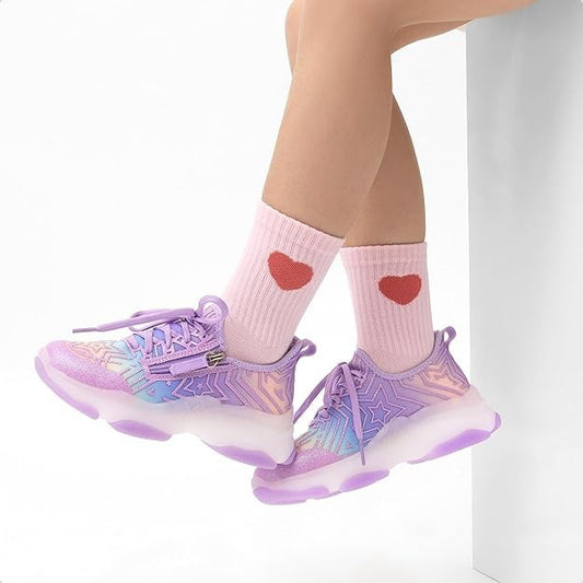 DREAM PAIRS Girls Zipper Jelly Sole shoe Size 1 (6-7yrs) Little Kid Brand New!