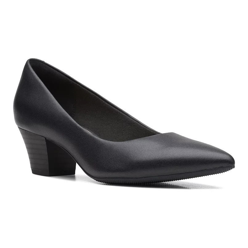 Clarks Women's Teresa Step Leather Pumps Size 6.5 Brand New!