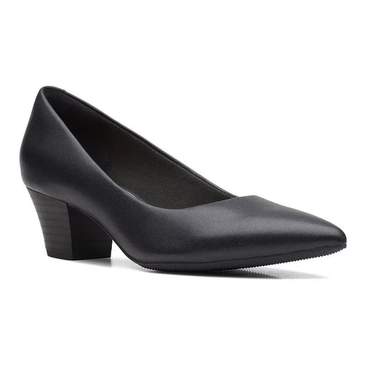 Clarks Women's Teresa Step Leather Pumps Size 6.5 Brand New!