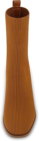 CUSHIONAIRE Women's Bishop Stretch boot TOFFEE Size 8M Brand New!