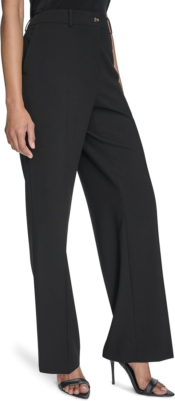H HALSTON Women's Suits Pant, Black, 8 New with Tags!