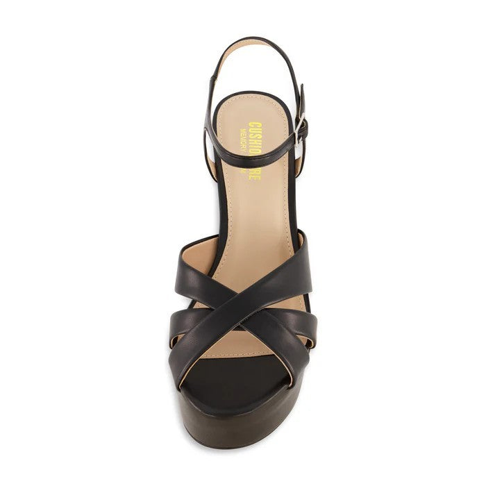 CUSHIONAIRE Women's Foxy Platform Dress Heel Black Size 11M Brand New!