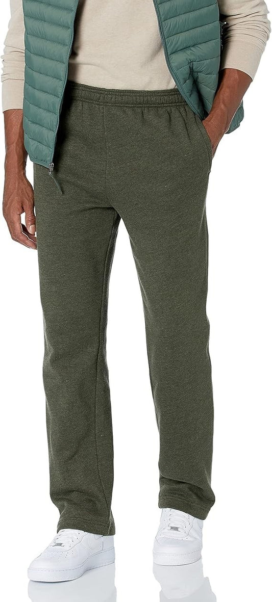 Amazon Essentials Men's Fleece Open Bottom Sweatpant Size XS