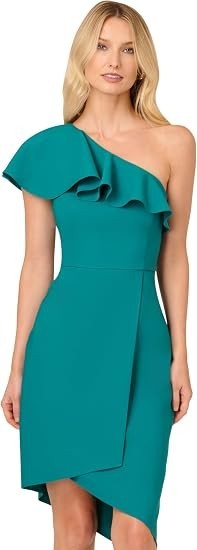 Adrianna Papell Women's Stretch Crepe Short Dress, 8 New with Tags!