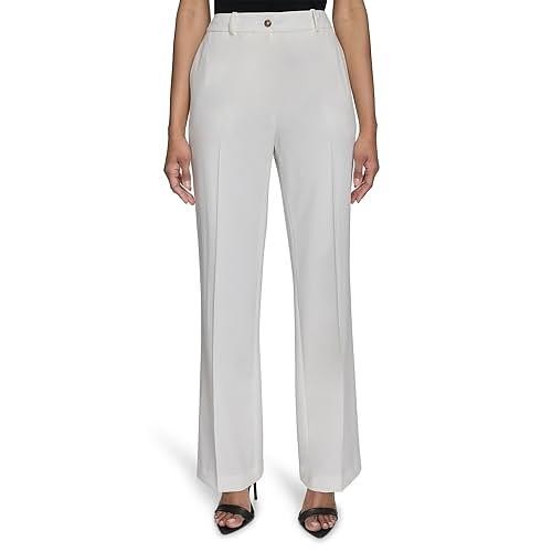 HALSTON H Women's Suits Pant, Cream, New with Tags!