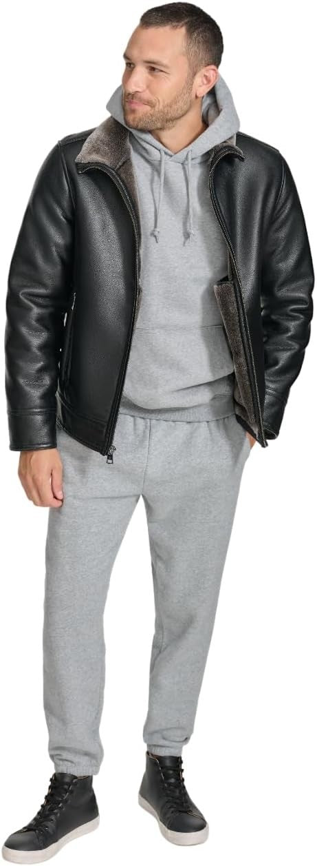 Calvin Klein Men's Essential Faux Fur Lining Jacket Size XL New With Tags
