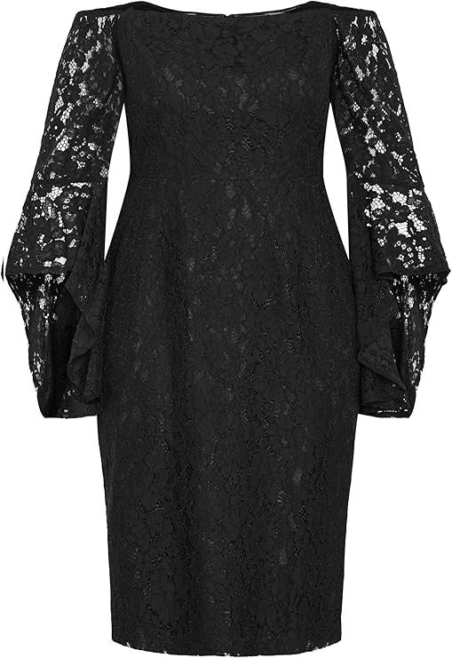 City Chic Women's Plus Size Cocktail Dress Mystic Lace Size 14Plus Brand New!