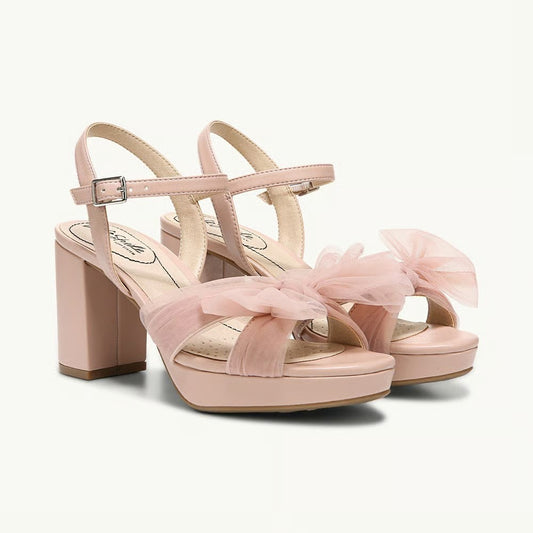 LifeStride Women's Last Dance Heeled Sandal True Blush Size 8 Brand New!