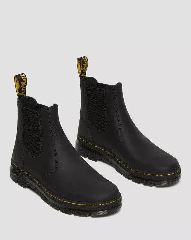 DR. MARTENS UNISEX EMBURY CHELSEA FLAT CASUAL BOOT 8 Women / 7 Men