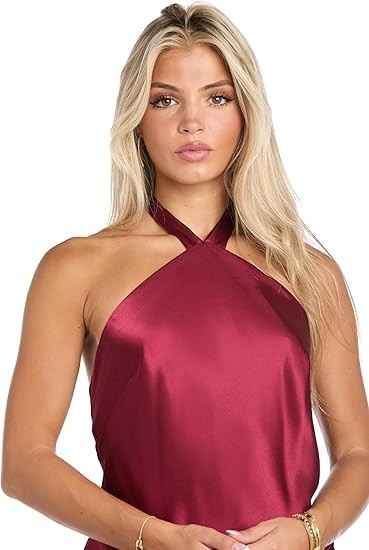 Morgan and CO Women's Glimmer Night Satin Dress New with Tags!