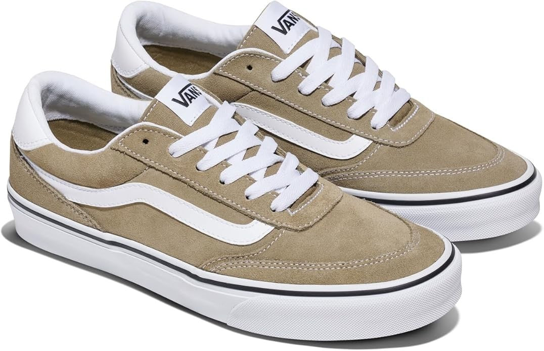 Vans Men's Brooklyn LS Shoes Suede Bay Leaf Size 10